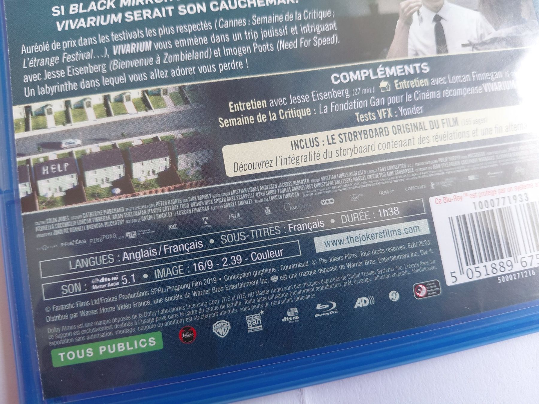 Tutti i DVDs: VIVARIUM – Usato da Denges venduto da Hellboy10 2