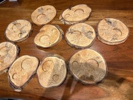 HOLZBRETTLI FÜR KAFI MIT SCHNAPS
