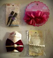 Weihnachtsgeschenk?! Haarespangen & clips Haaregumi 4set OVP