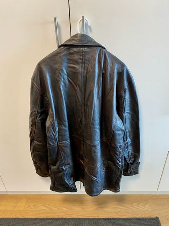 Vintage Kurzmantel Leder