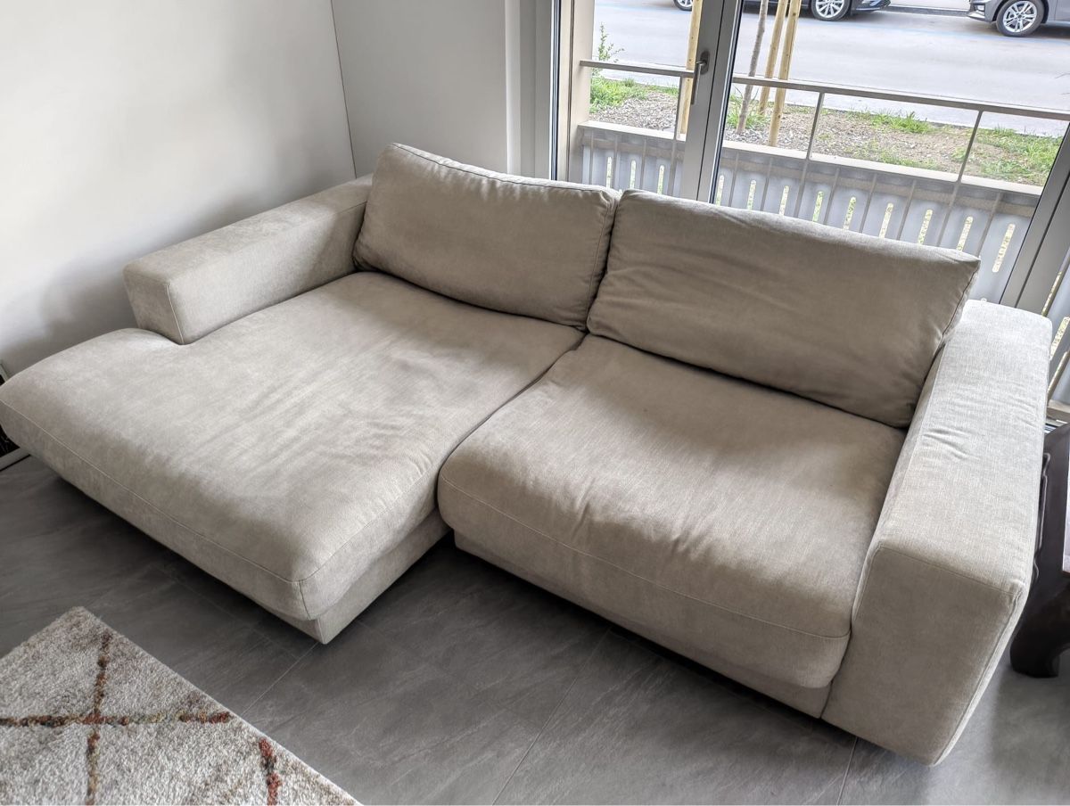 Divani: Ecksofa beige aus Stoff – Usato da Zürich venduto da car_5nny
