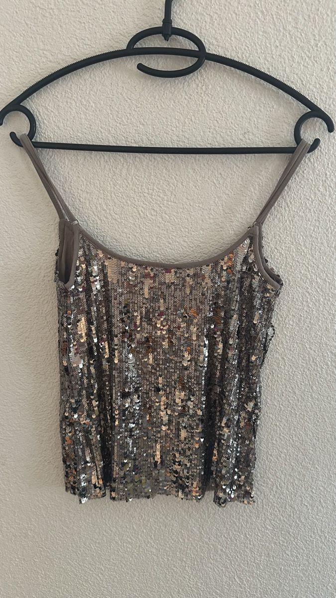 Tops: Glitzer Top von Subdued, Grösse S – Gebraucht aus Winkel von Sommerbrise10 1