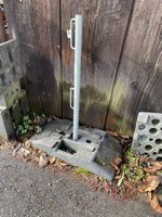 Baustellen Absperrmaterial Sockel, Ständer, Latten