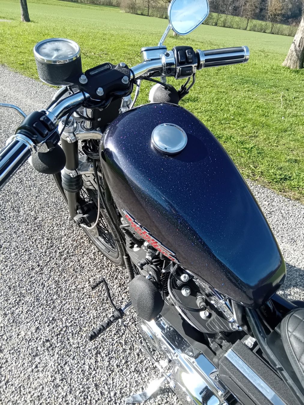 Chopper: Harley Davidson Sportster XL1200C – Usato da Langrickenbach venduto da matchless666 4