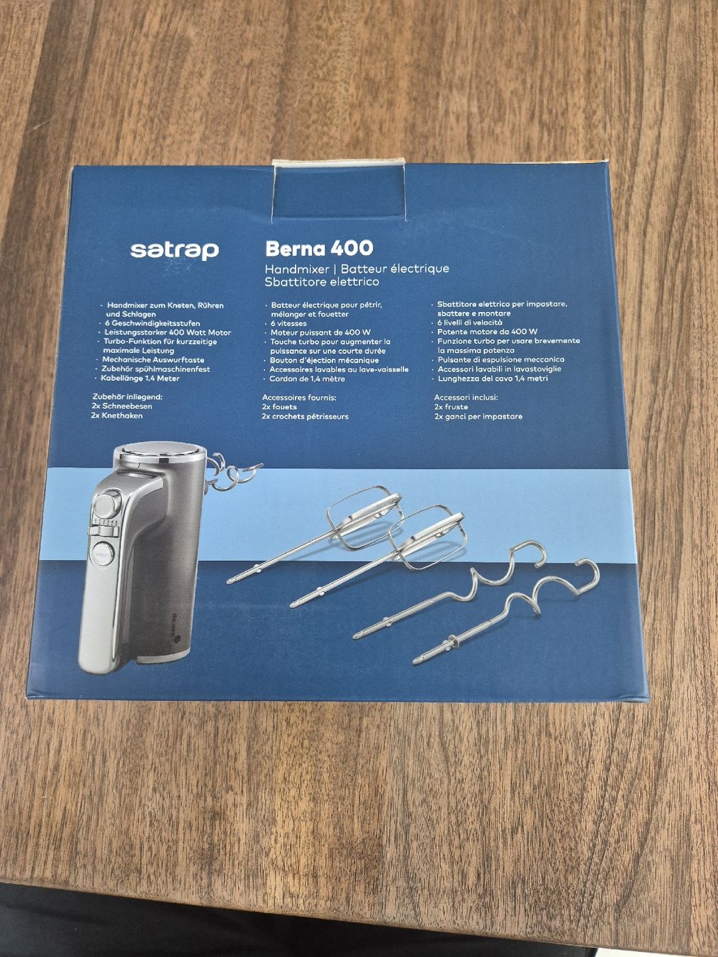 Küchengeräte: Satrap Berna 400 Handmixer 400 Watt neu – Neu und originalverpackt aus Steffisburg von Mallekobold 1