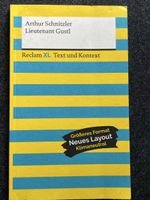 Arthur Schnitzler Lieutenant Gustl Reclam XL Text