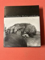 Menschenaffen Mutter und Kind, Jörg Hess, Top Zustand!