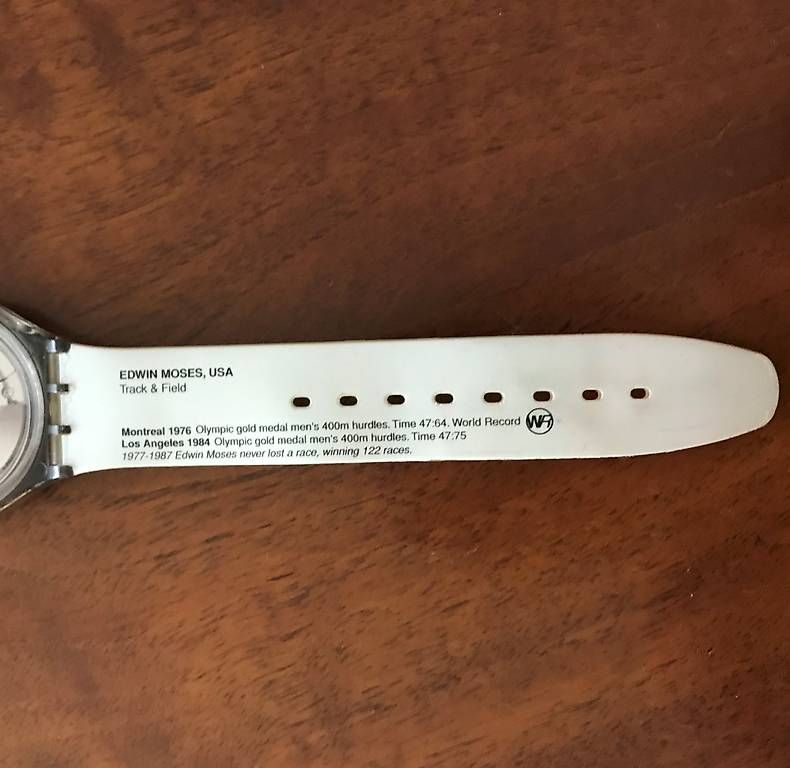 Orologi: Uhr Swatch Edwin Moses – Usato da Solothurn venduto da JudithH02 4