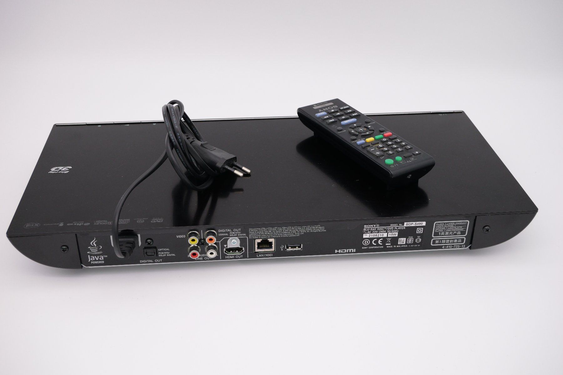 Tutti i DVDs: Sony BDP-S490 DVD Blu-Ray SACD – Usato da Carona venduto da gamuffo 1