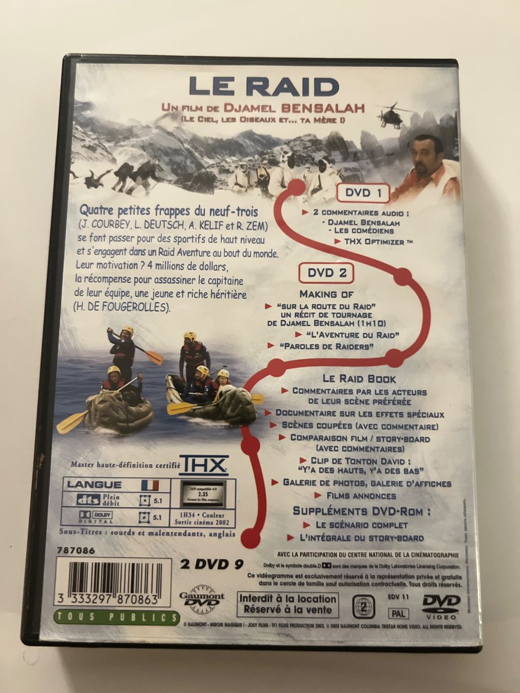 Tous les DVDs: Coffret 2DVD « Le Raid »édition spéciale j.Courbey L.Deutsch – D'occasion à Bouveret par Feelgoodtrading 1
