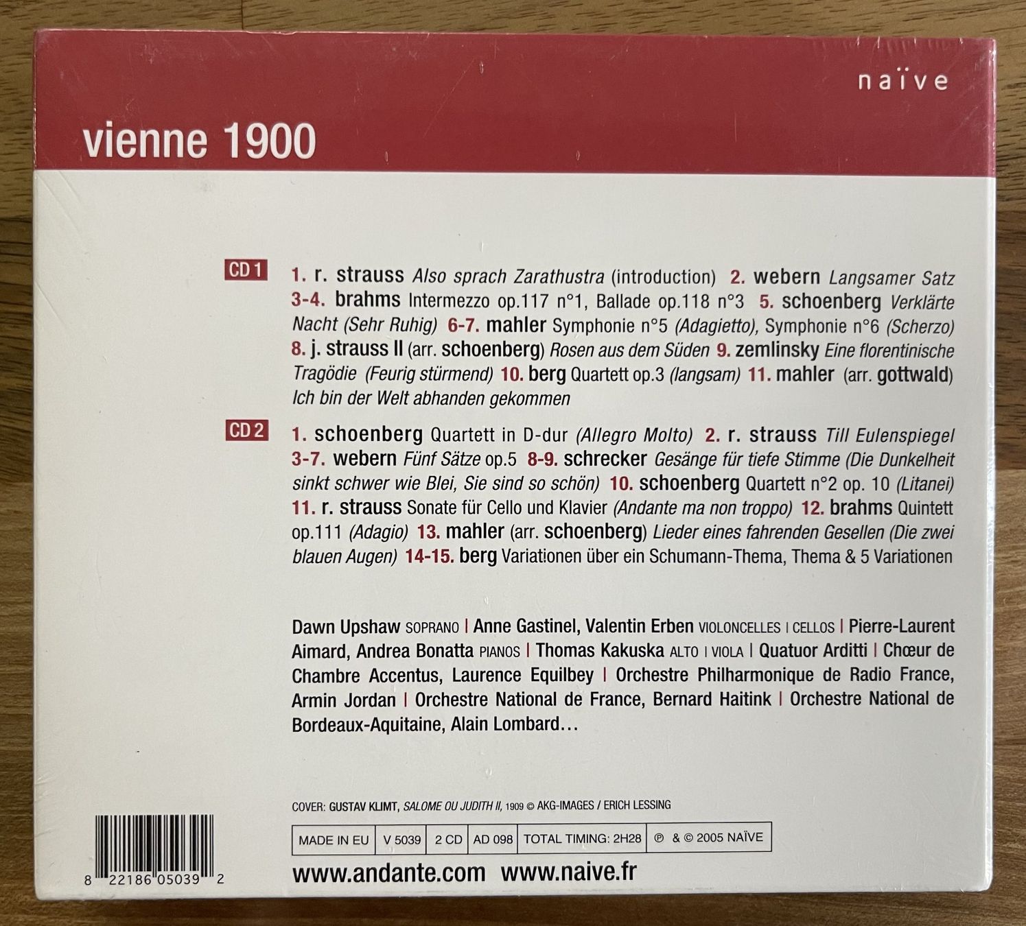 CDs: VIENNE 1900 - OPERA - neu – Neu und originalverpackt aus Oftringen von Vucki 1