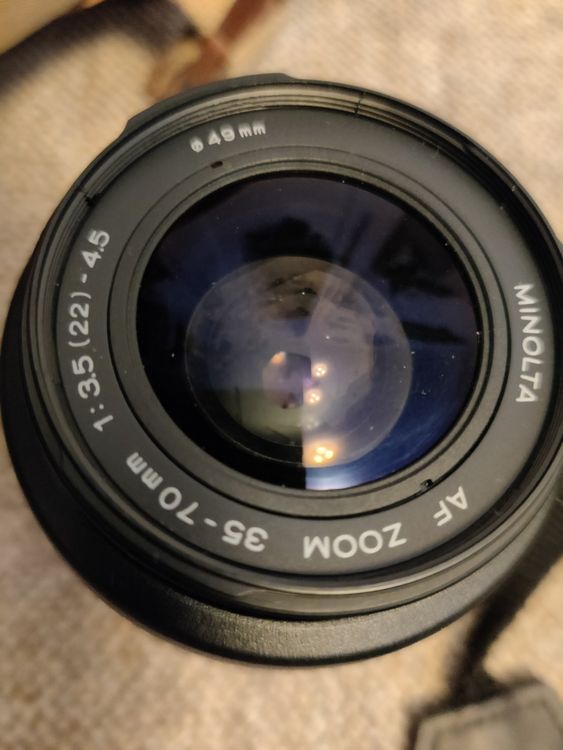 Minolta Fotocamera: Minolta Dynax 500si Spiegelreflexkamera mit div. Objekten – Usato da Muttenz venduto da IkaSul 8