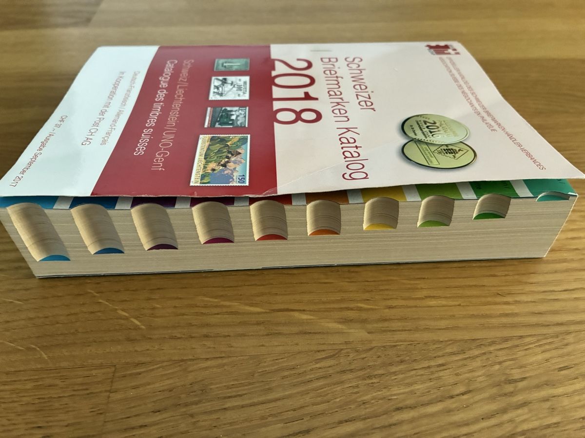 Tutti i francobolli: Schweizer Briefmarken Katalog 2018 – Usato da Riehen venduto da vernizi 1
