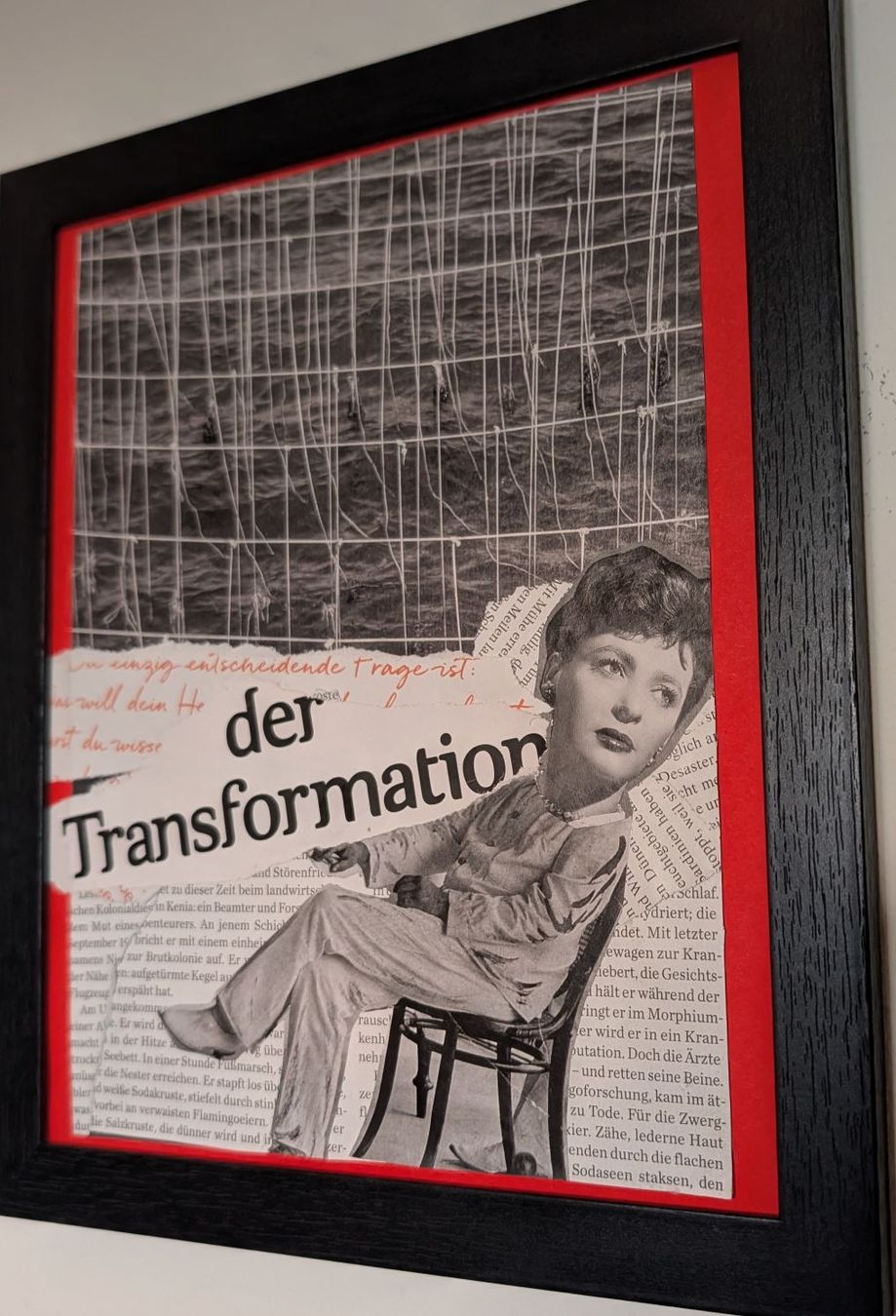 Posters & Illustrations: Collage by A.Clavadetscher Framed New 23x29 – D'occasion à Chur par aur_s5mj