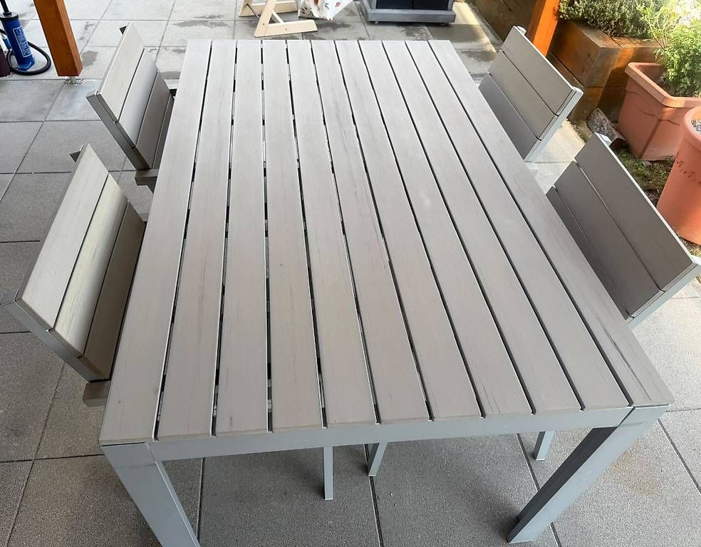 Ikea Tischset: Table extérieure avec 4 chaises – Gebraucht aus Torny-le-Grand von Foxy80 1