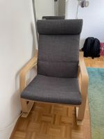 Schaukelstuhl IKEA POÄNG grau