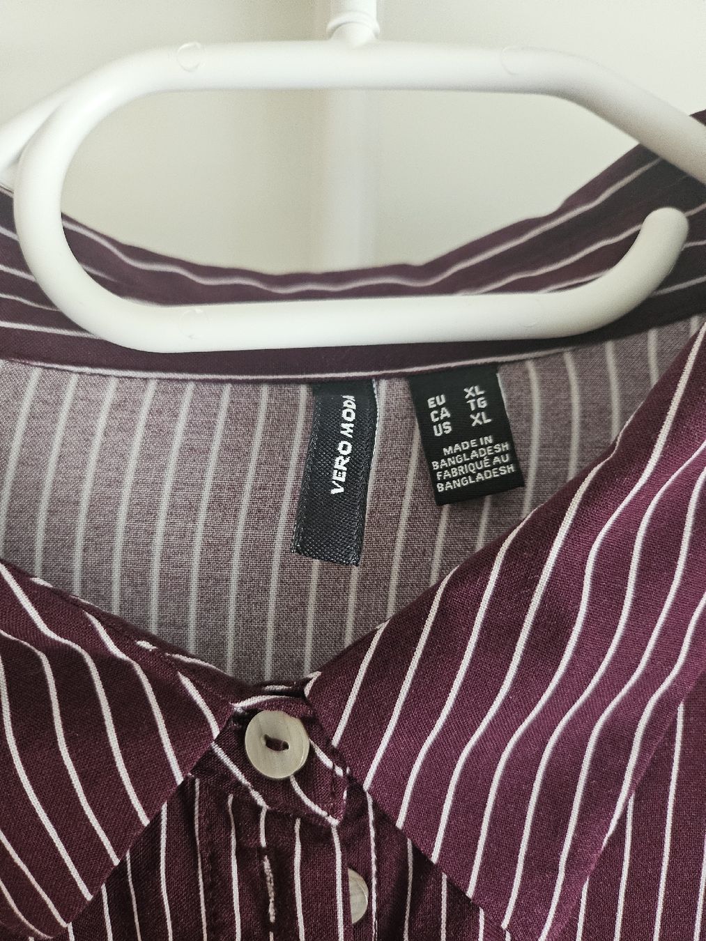 Vero Moda Blusen: Hemd Vero Moda bordeaux gr.XL neu – Neu (gemäss Beschreibung) aus Allschwil von na.wi.90 4
