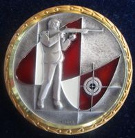 Medaille - 3-Stellungsmatch - stehend - Z S V - 1986