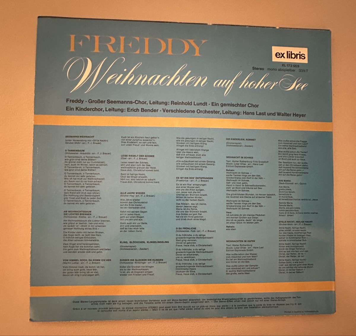 Dischi in vinile: FREDDY – Usato da RHEINFELDEN venduto da Hammer9 1