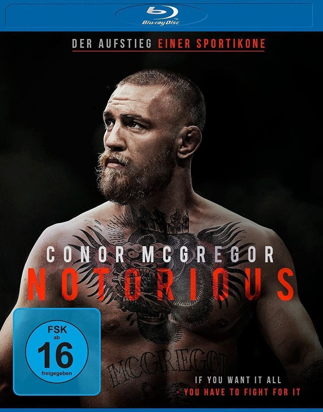 Tutti i DVDs: Conor McGregor-Notorious [Blu-ray] – Nuovo e nell'imballaggio originale da Eschen venduto da 33shaggy33