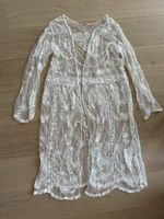 Magnifique kimono en dentelle transparente blanche taille M 