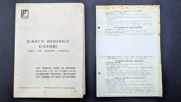 Ersatzteilbuch Vespa, Piaggio, Ape, Pentaro