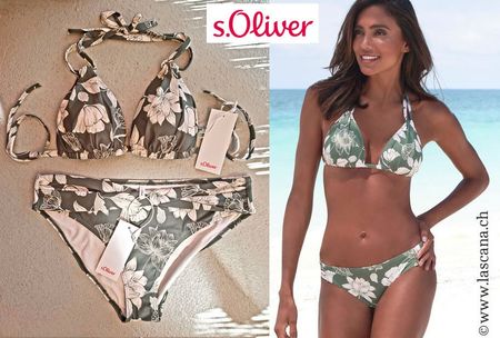 Bikini Set 2-teilig S. Oliver „Lady“ oliv Gr. 40 B - NEU!