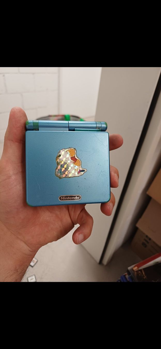 Nintendo Konsolen: Gameboy Advance SP AGS 101 Blau – Neu (gemäss Beschreibung) aus Davos Platz von LeonKennedy7