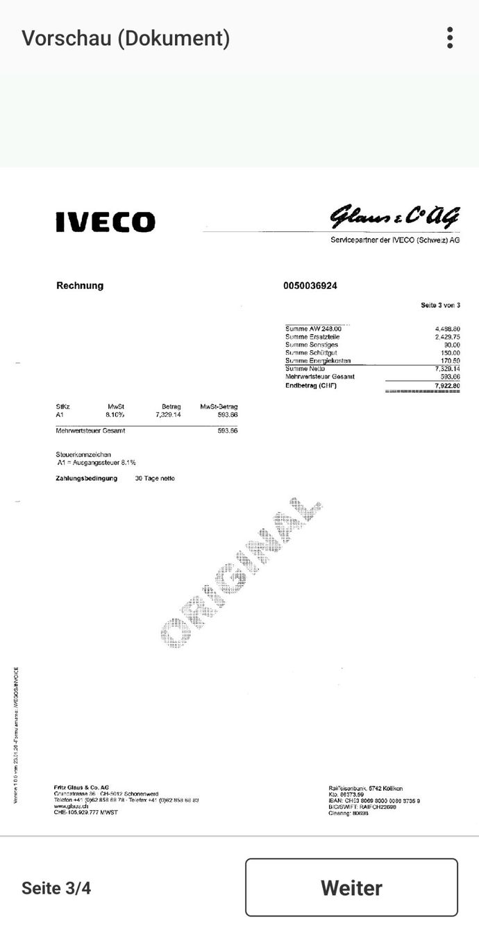 Iveco Veicoli commerciali: Iveco daily 35c15 – Usato da Olten venduto da Kuqi0 8