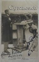 Henry Vibart (1863-1943) & Ada Reeve (1874-1966) - Autogramm