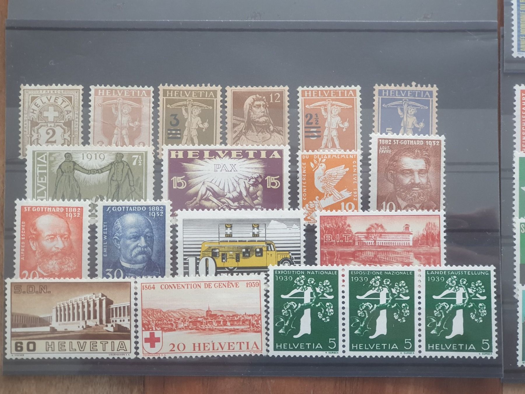 Tutti i francobolli: Diverse Werbemarken */** – Usato da Balgach venduto da SIMEON27 3