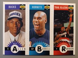 NBA RAY ALLEN Rookie Card 1996 Basketball Mini Sport Card