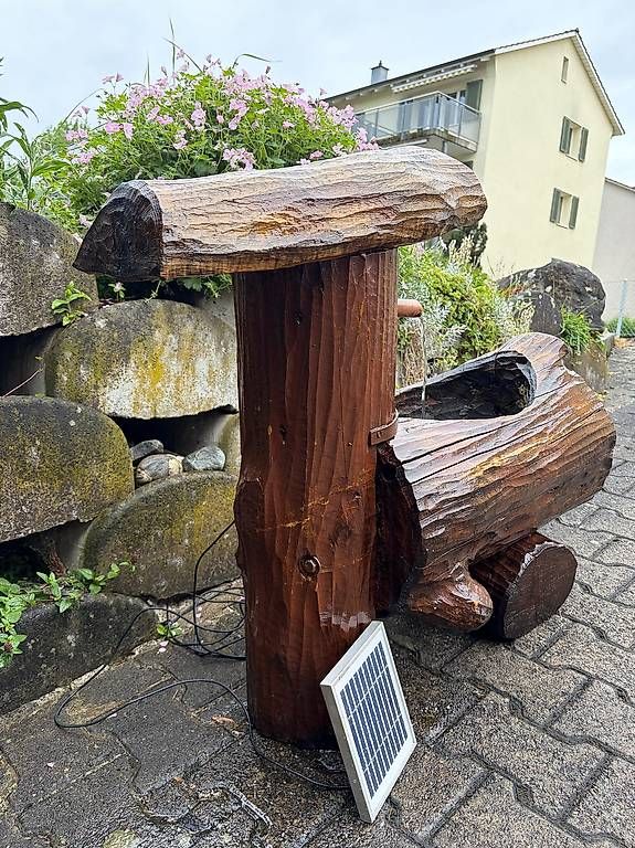 Teiche & Zierbrunnen: Holzbrunnen, Gartenbrunnen, evt. Blumentrog – Gebraucht aus Tägerwilen von waleichen 2