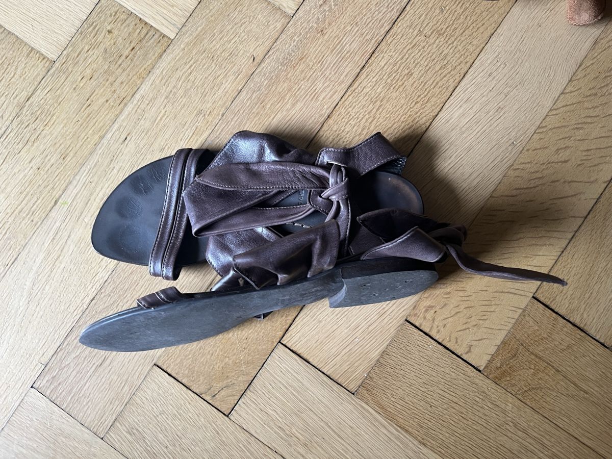 Scarpe da donna: Stylische Schnürsandalen, Leder, Grösse 41 – Usato da Basel venduto da Rookie1ch 1
