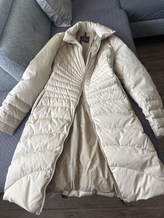 Moncler piumino invernale lungo, taglia 6,