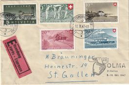 Pro Patria Satzbrief 1947