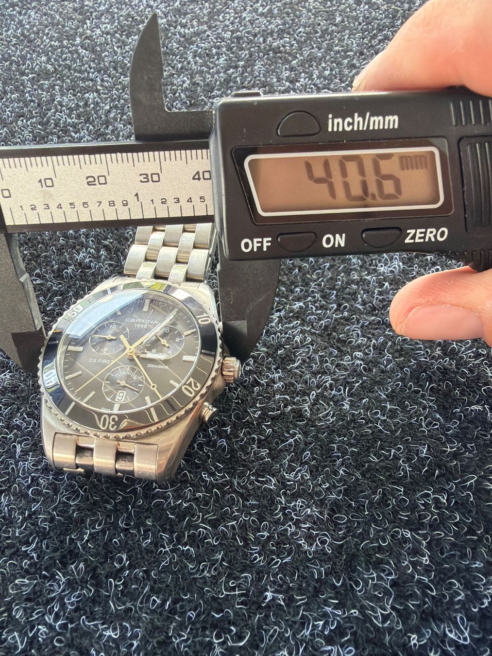 Certina Montres: Certina DS First Titanium – D'occasion à Schlieren par Luxury.Time 6