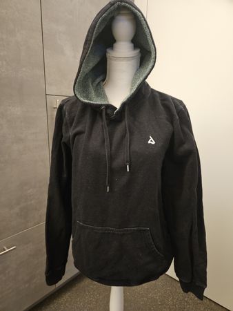 Anuell Pullover Hoodie Grösse L Schwarz Kängurutasche