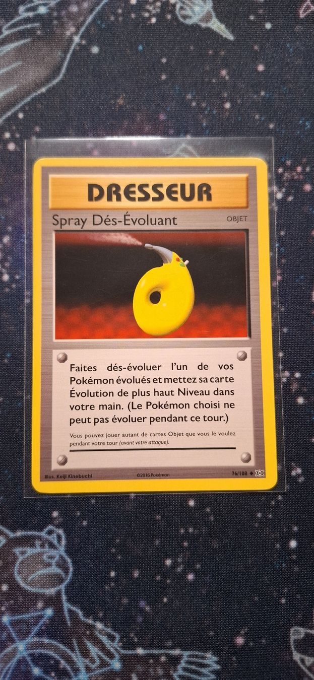Pokémon Cartes à collectionner: Spray Dés-Evoluant 76/108 - Pokemon Evolutions FR – D'occasion à Petit-Lancy par Kara_TCG 1