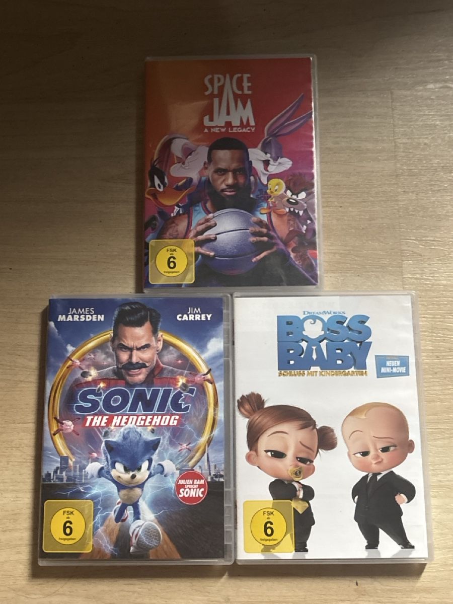 Tutti i DVDs: DvD Filme Fsk 6 – Usato da Netstal venduto da mir_wh7f
