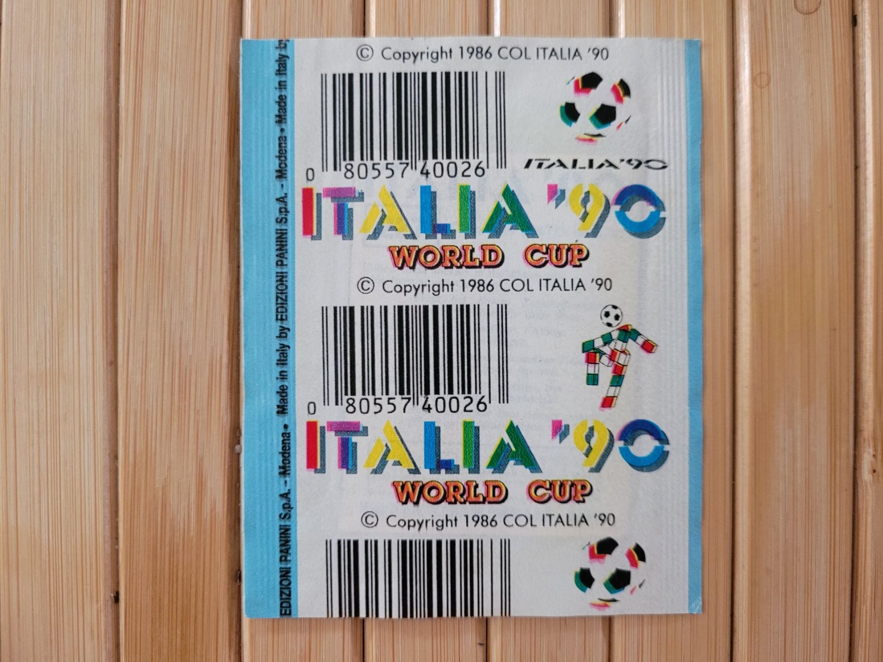 Panini Carte collezionabili: Panini Sticker Tüte Italia 90 World Cup – Nuovo (secondo la descrizione) da Nürensdorf venduto da spartacus64 1