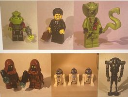 Figurines Lego vintage ancien de collection, édition limitée