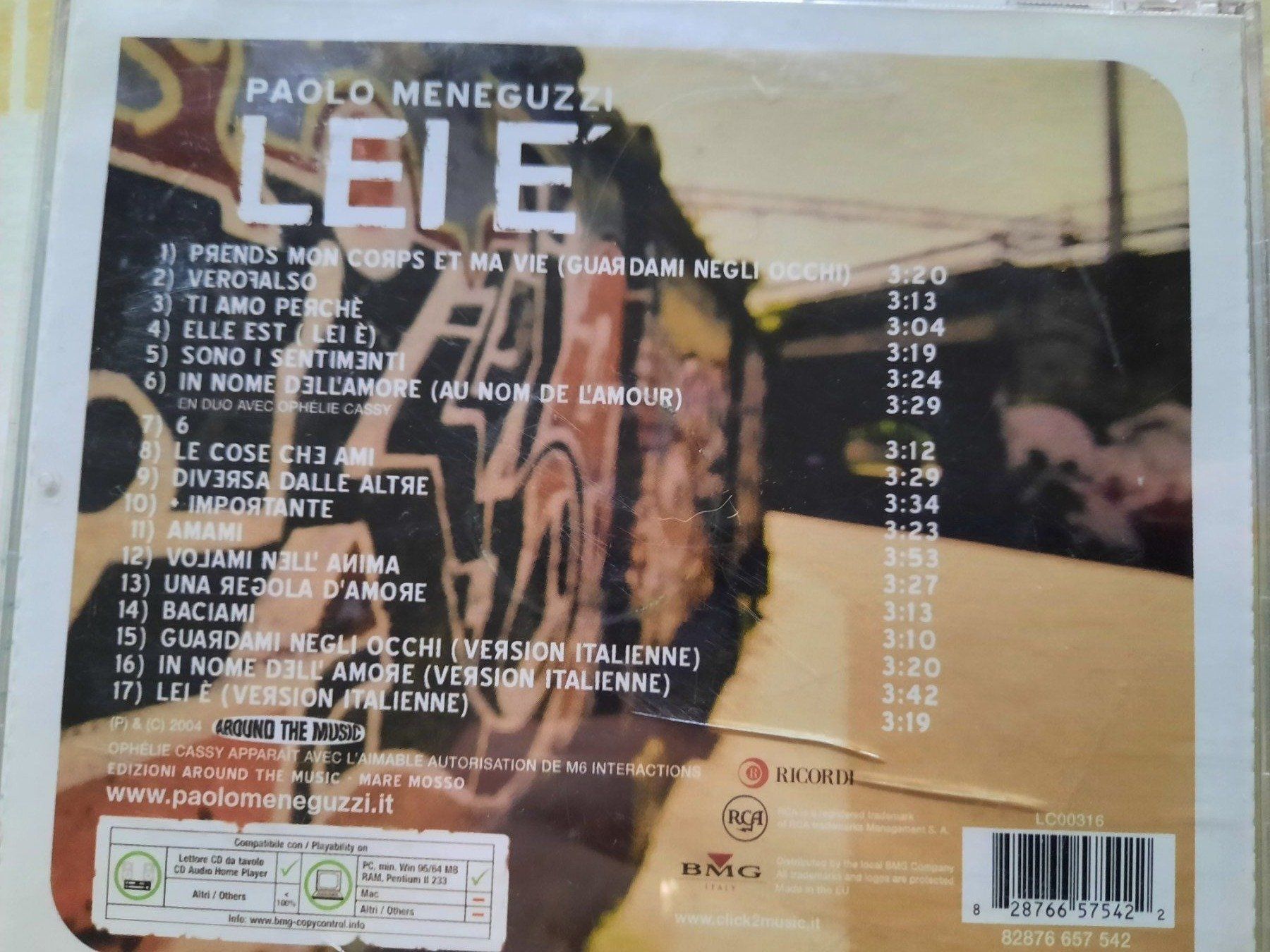 CDs: CD Paolo Manguzzi - Lei è – D'occasion à Pully par bro_n52j 2