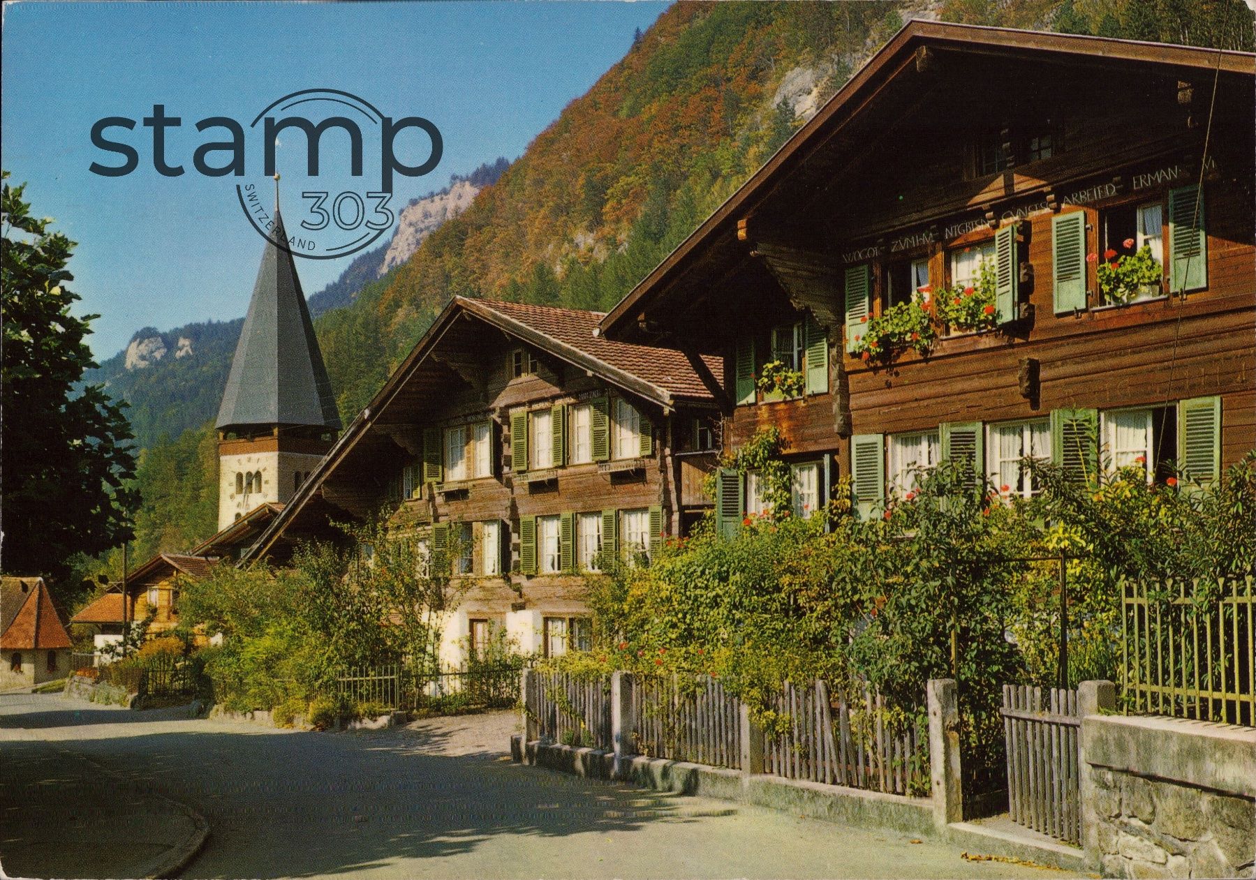 Cartoline postali: 1981 AK Meiringen _ Kapellenstrasse – Usato da Eggersriet venduto da stamp303