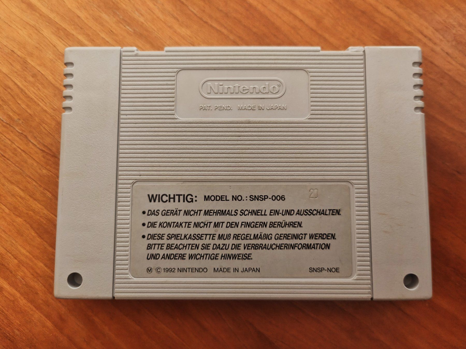 Capcom Spiele: FINAL FIGHT Nintendo SNES Capcom TOP – Gebraucht aus Bern von breesell321 1