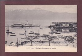 LAUSANNE - Port d'Ouchy - Bateau CGN Lausanne