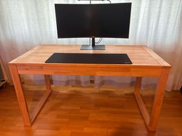 Schreibtisch Massivholz Buche gute Zustand