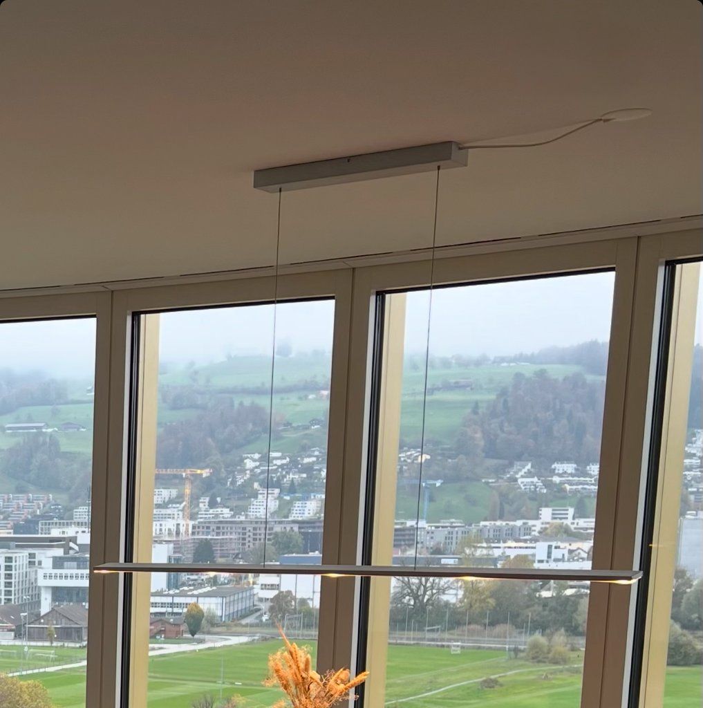 Lampadari & plafoniere: Bopp LED Pendelleuchte 140 cm | Design- Hängelampe – Usato da Kriens venduto da window93 1