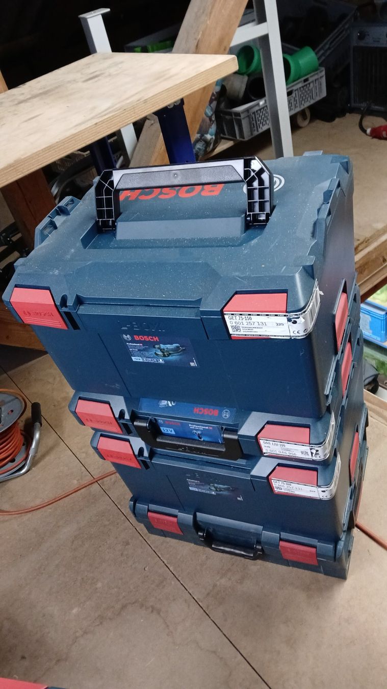 Bosch Reisekoffer: Bosch Sortimo Kiosten Div. Grössen 10Stk. – Gebraucht aus Pfaffnau von Hansrudi 1