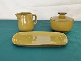 Rössler-Geschirr  Vintage  Set,3-teilig